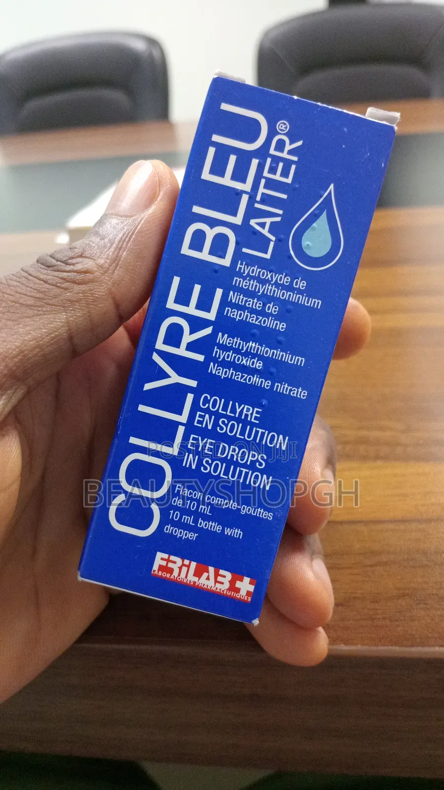 Collyre Bleu Instant Eye Whitening Drops
