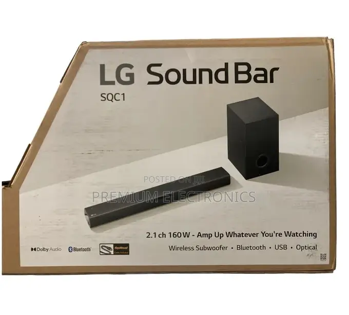 Lg 2.1ch 160w Soundbar With Wireless Subwoofer