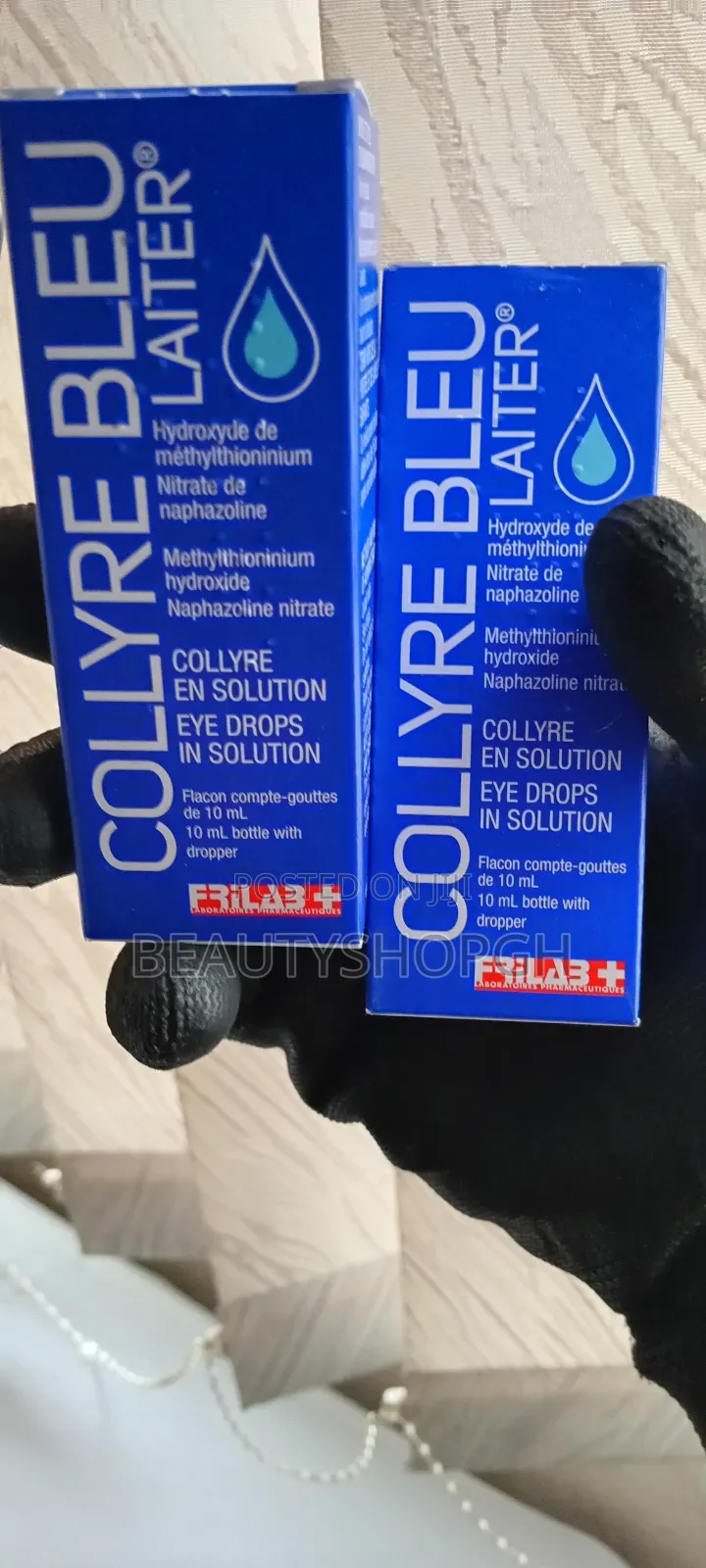 Collyre Bleu Instant Eye Whitening Drops