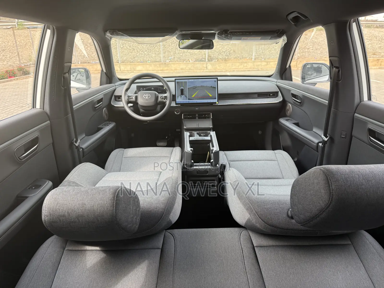 New Toyota bZ3 2025 White