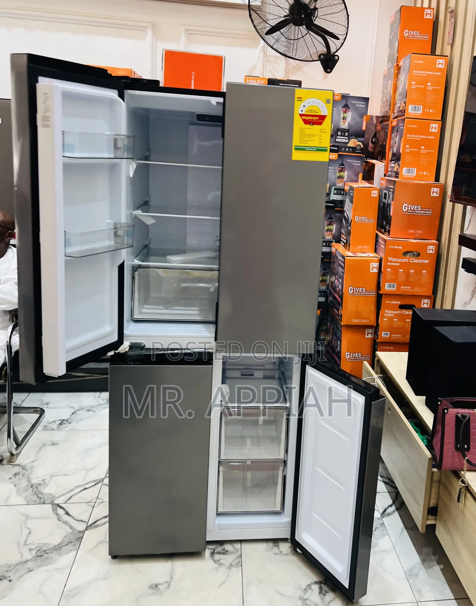 Extremely Chilling Nasco Nasf2-400fdr 4 Door Fridge 