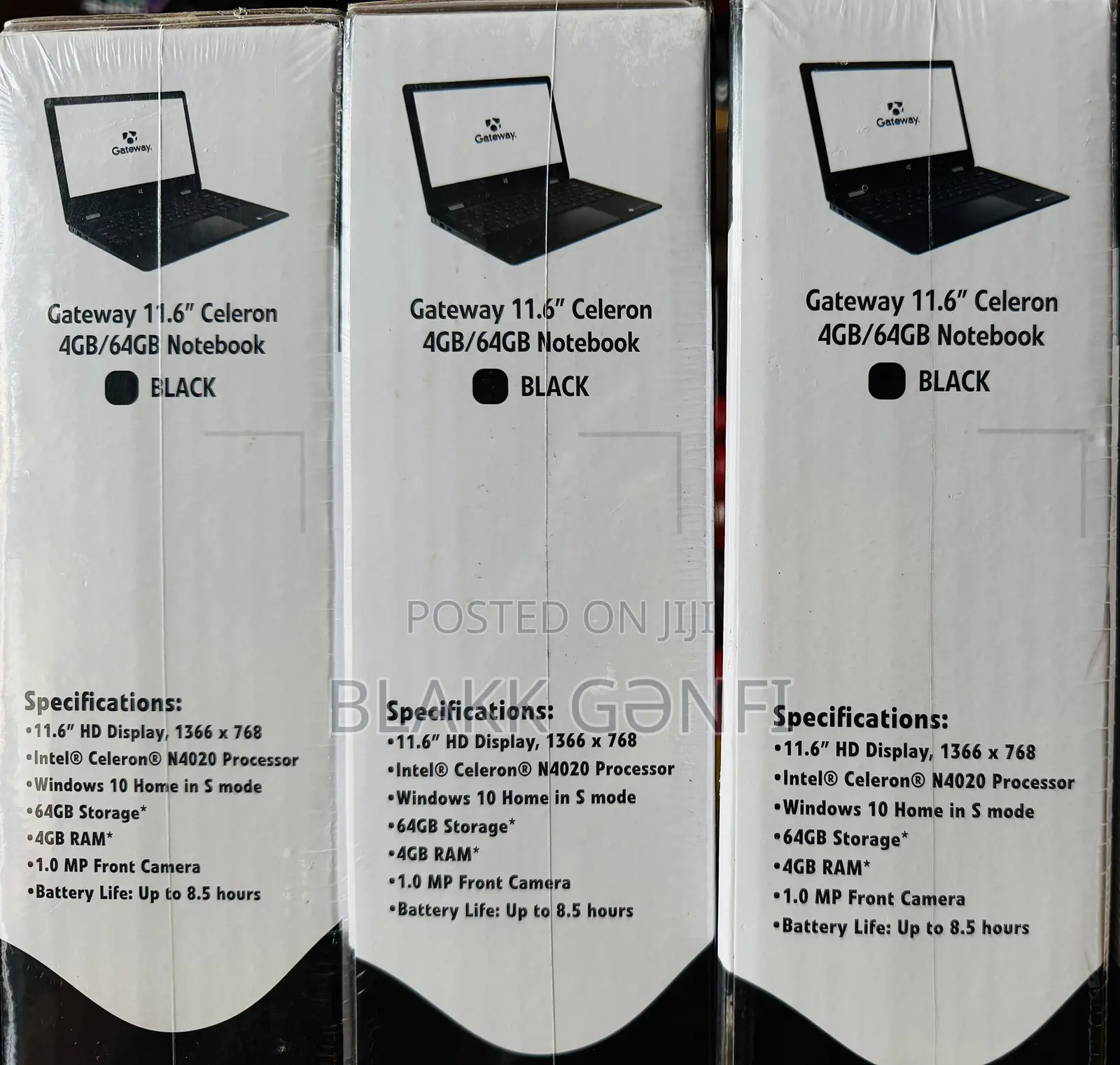 New Laptop Gateway GWTC116-2 4GB Intel Celeron SSD 60GB