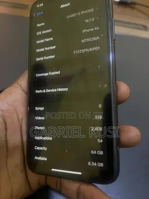 Apple iPhone XS 64 GB Gray