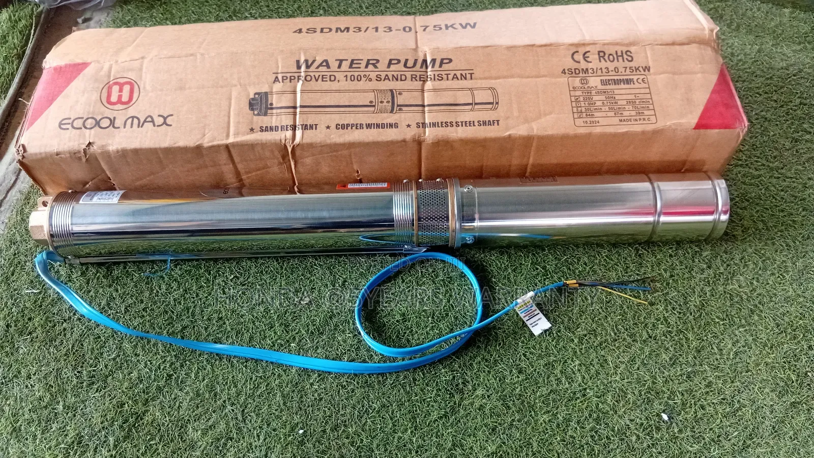 Ecoolmax 1.0hp Water Pump – Powerful Reliable Water Supply