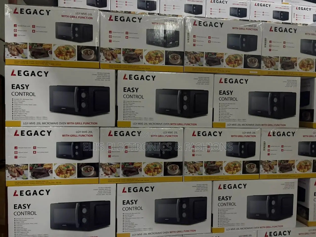 Legacy Microwave Oven With Grill