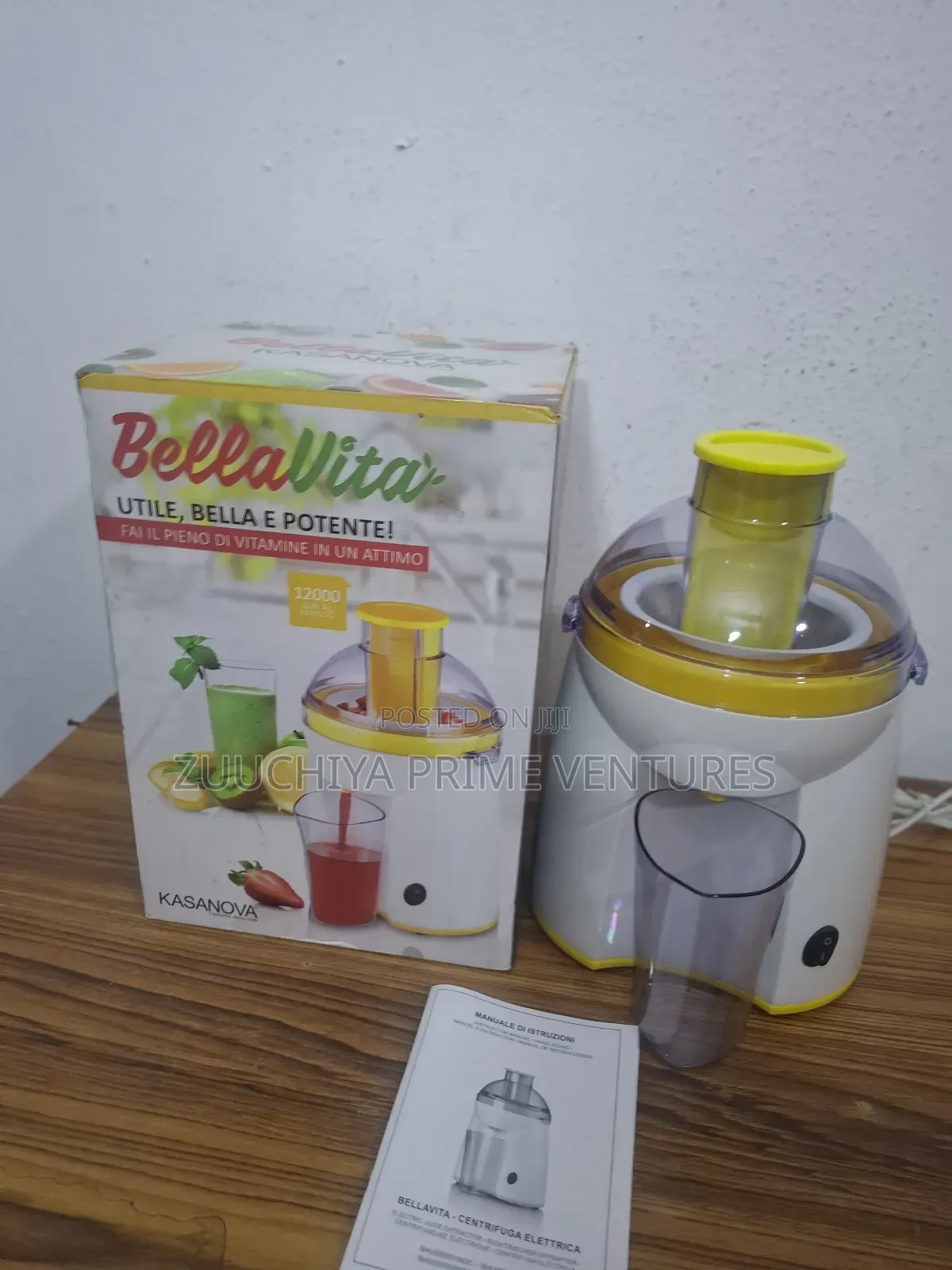 Bellavita Mini Juice Extractor From Italy