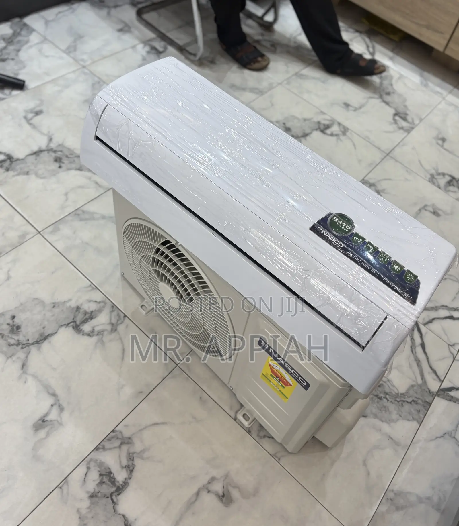 Order Nasco 1.5hp Non Inverter Air Conditioner + Remote(White) 