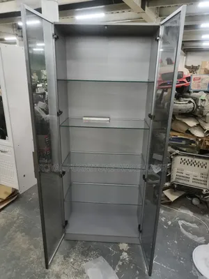 Led-lighted Glass Display Wine Cabinet (Jg-z-902)