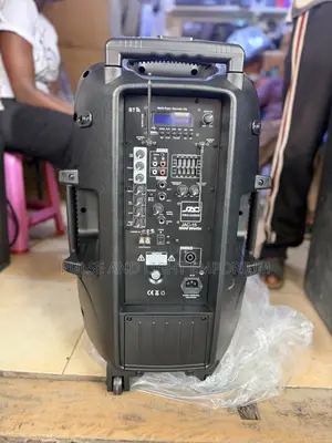 Jac-15 15-inch 1000 Watts Bluetooth Speaker(Two Microphones And Stand)