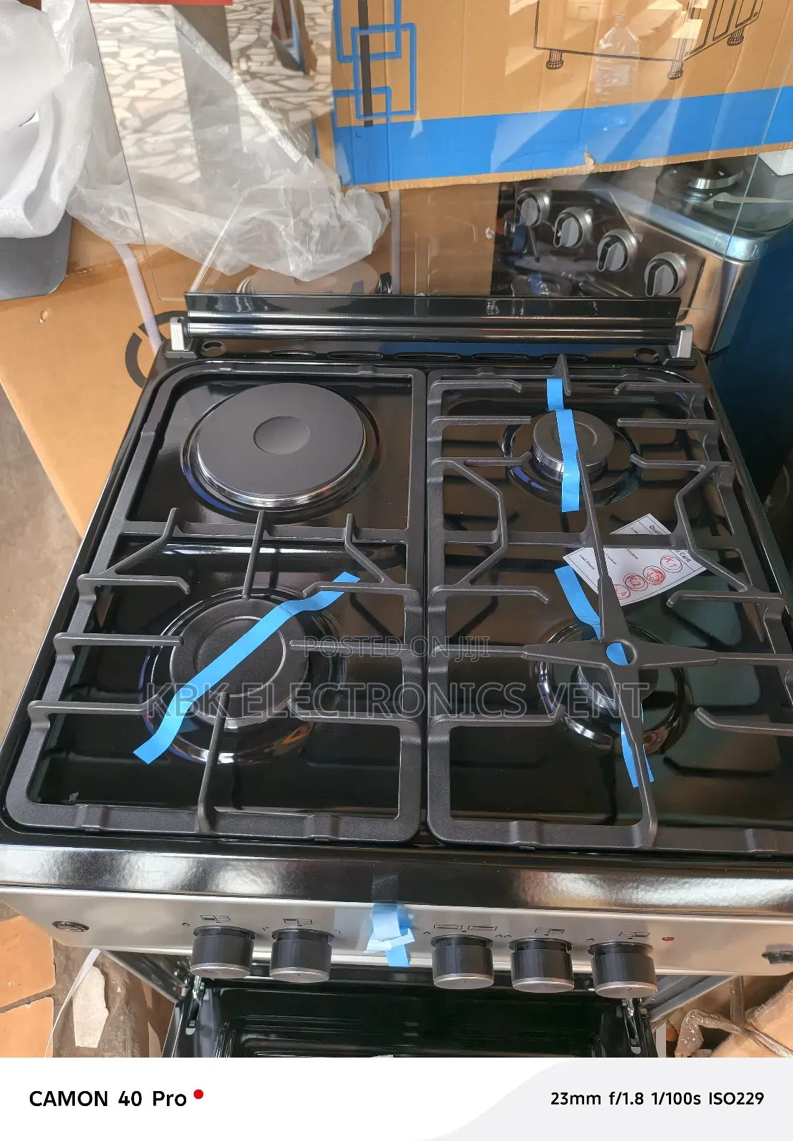 Sigma 60*60 3gas +1electric Gas Cooker Oven + Grill