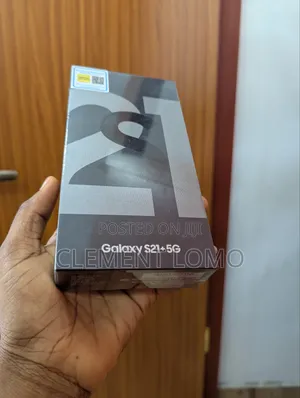 New Samsung Galaxy S21+ 5G 256 GB Black