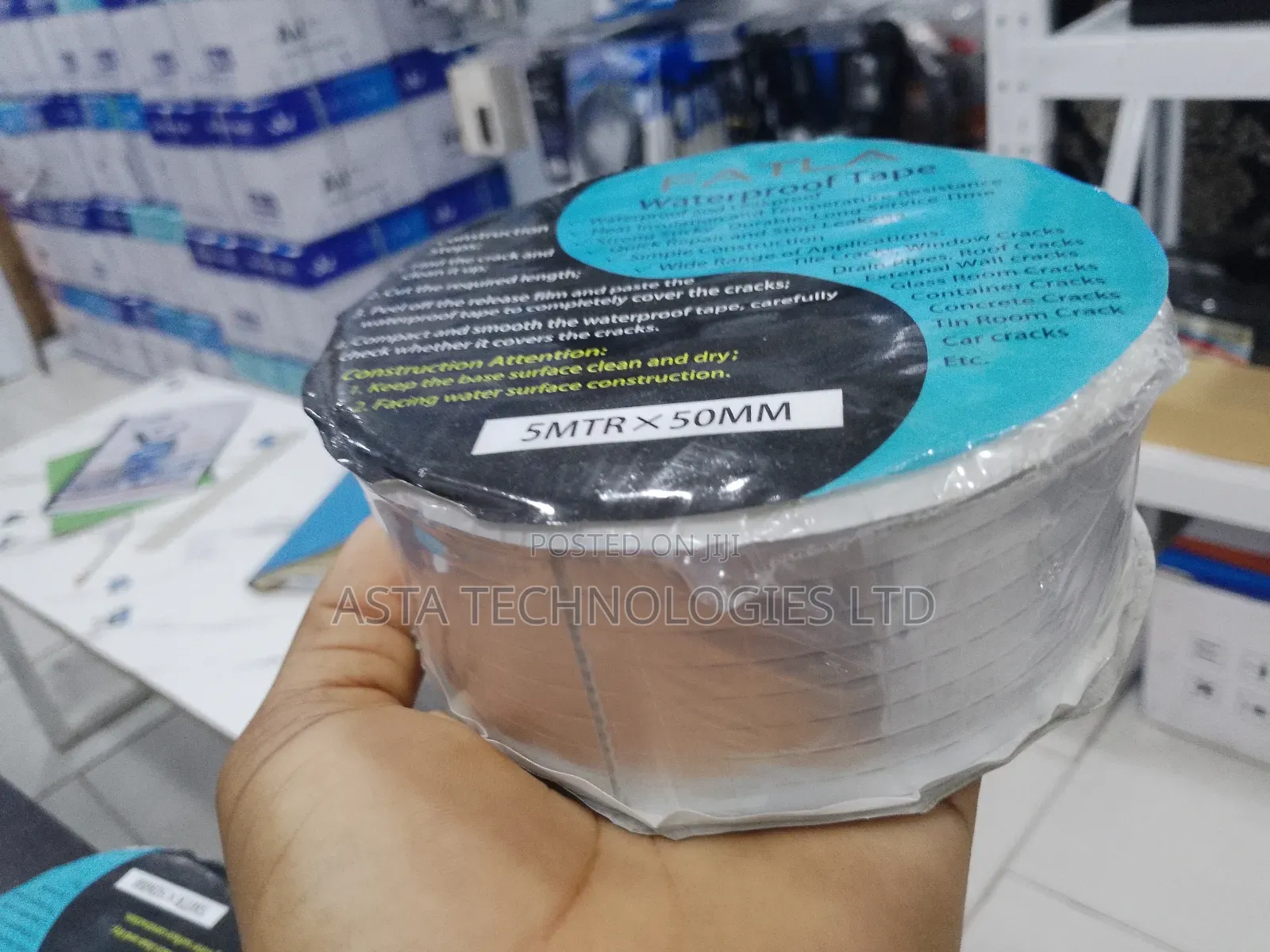 Fatal Roofing Tape 5mtr X50mm