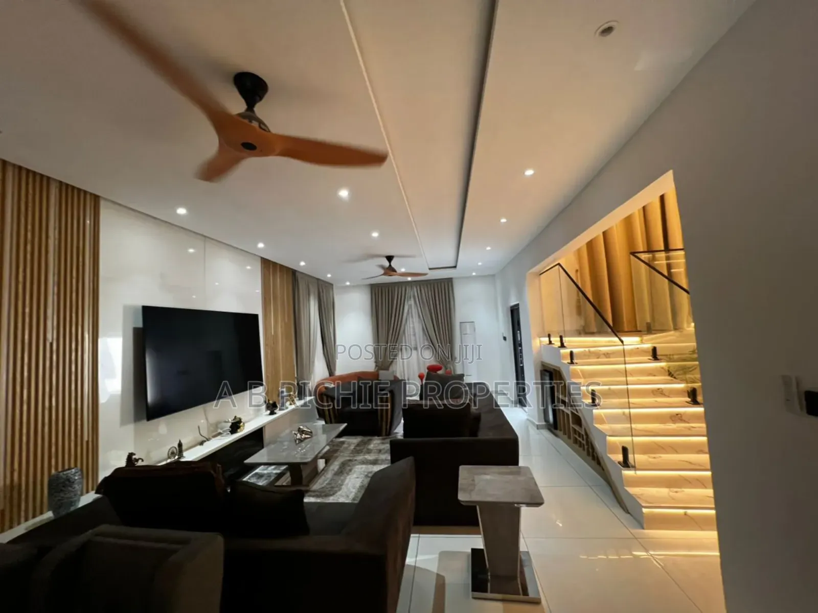 Furnished 4bdrm House in Ab Richie Properties, Baatsona Total for sale