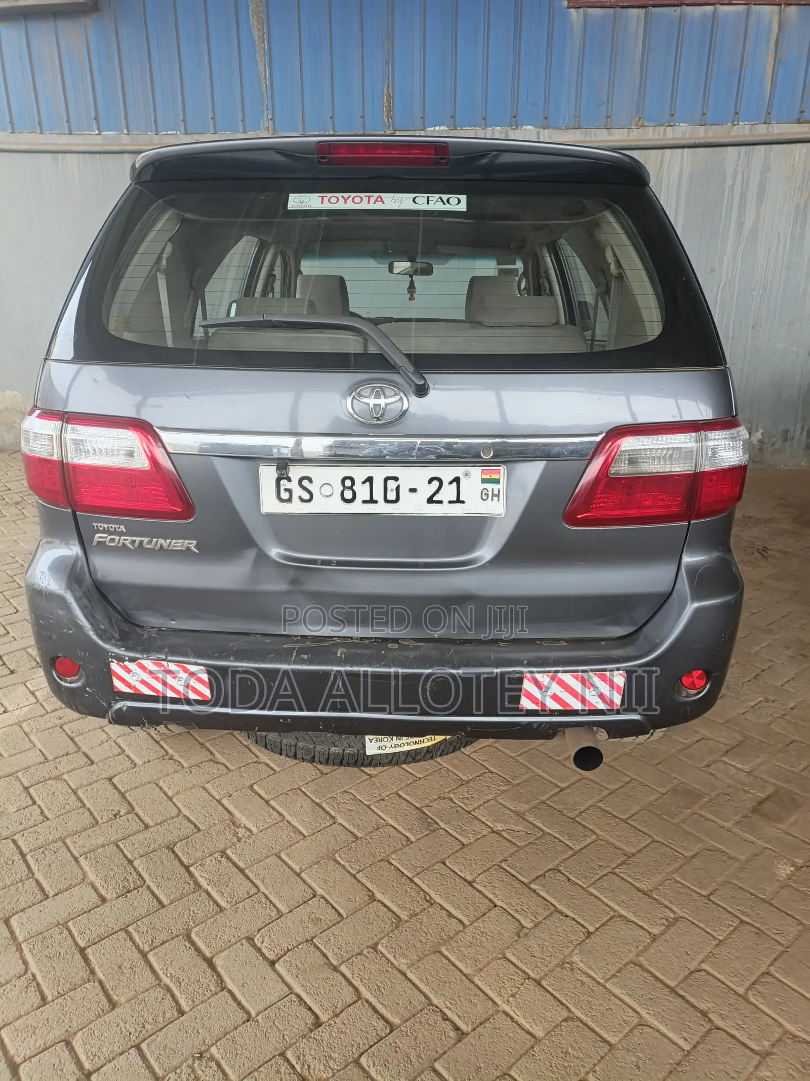 Toyota Fortuner 2008 Gray