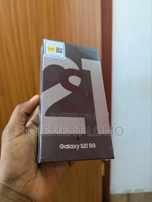 New Samsung Galaxy S21 5G 256 GB Black