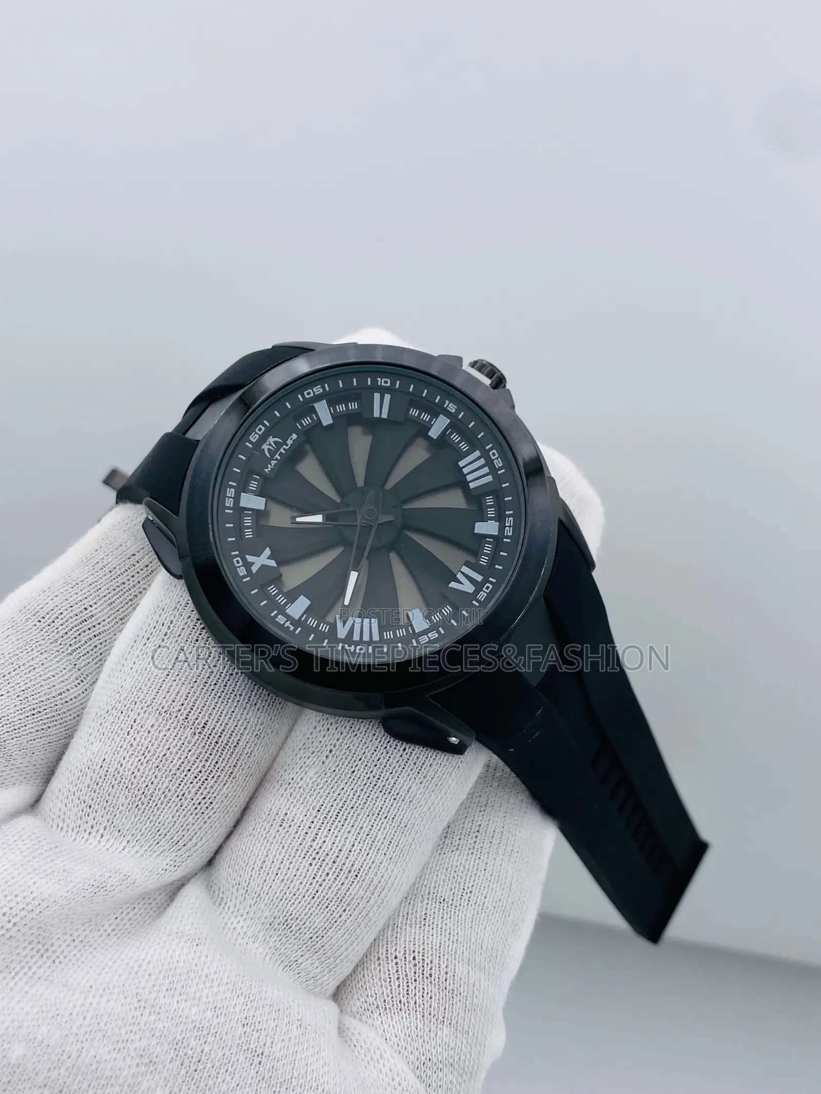 Matturi Rubber Strap Watch