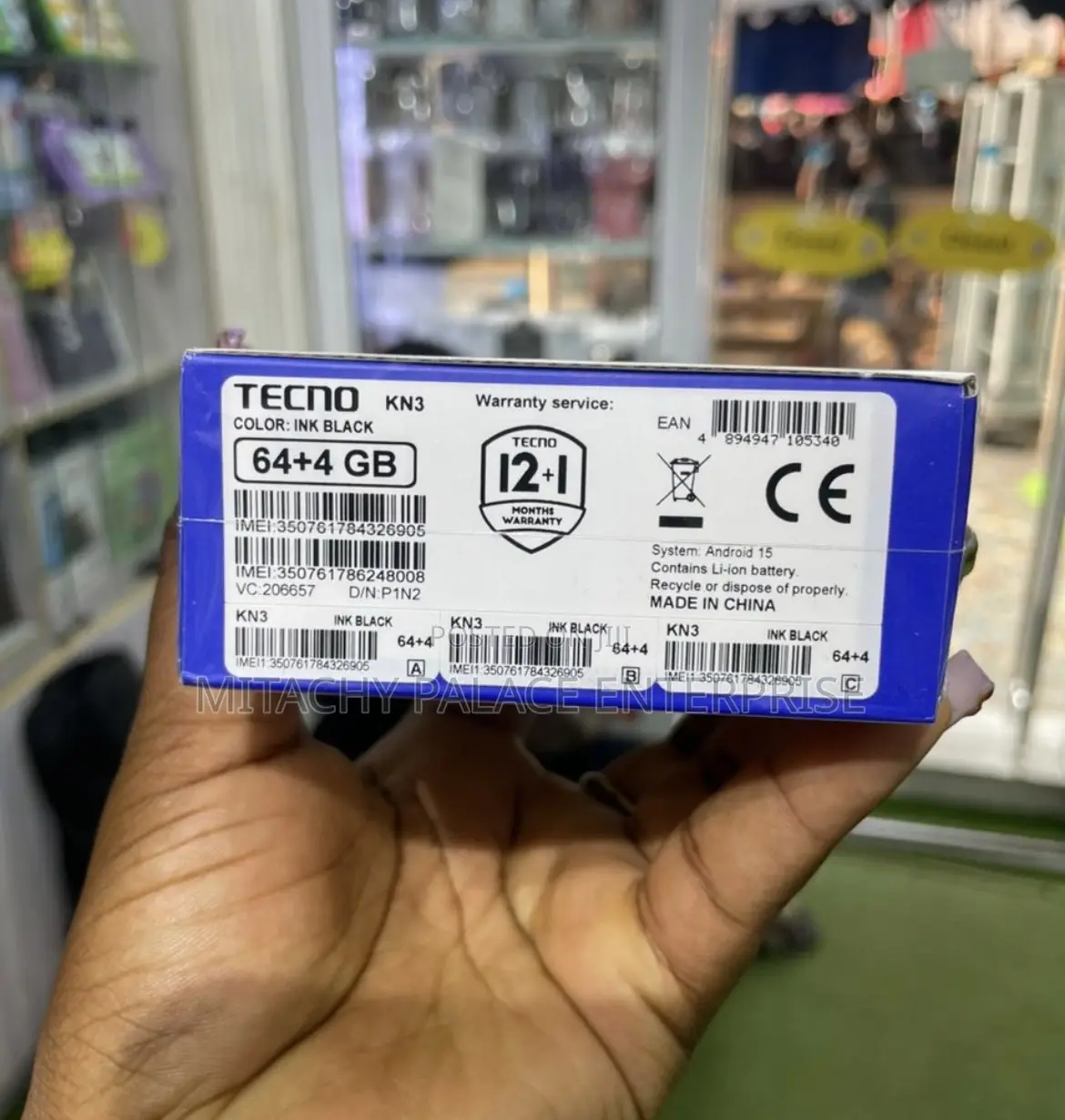 New Tecno Pop 20 64 GB