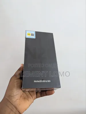 New Samsung Galaxy Note 20 Ultra 5G 256 GB Black