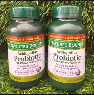 Nature's Bounty Acidophilus Probiotic Supplement. 100 Tablets.