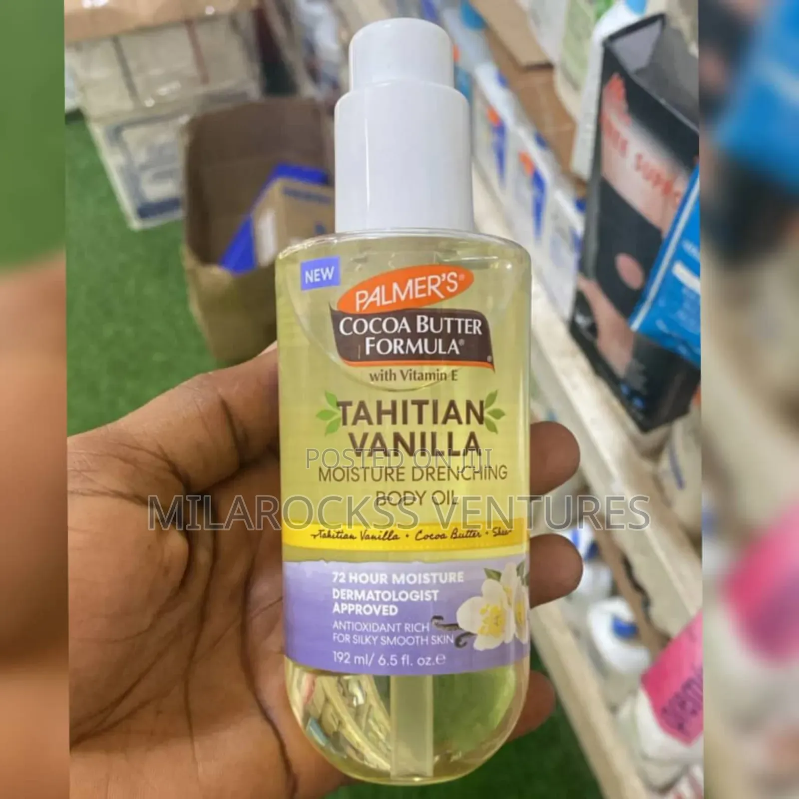 Palmer’S Tahitian Vanilla Body Oil. 192ml