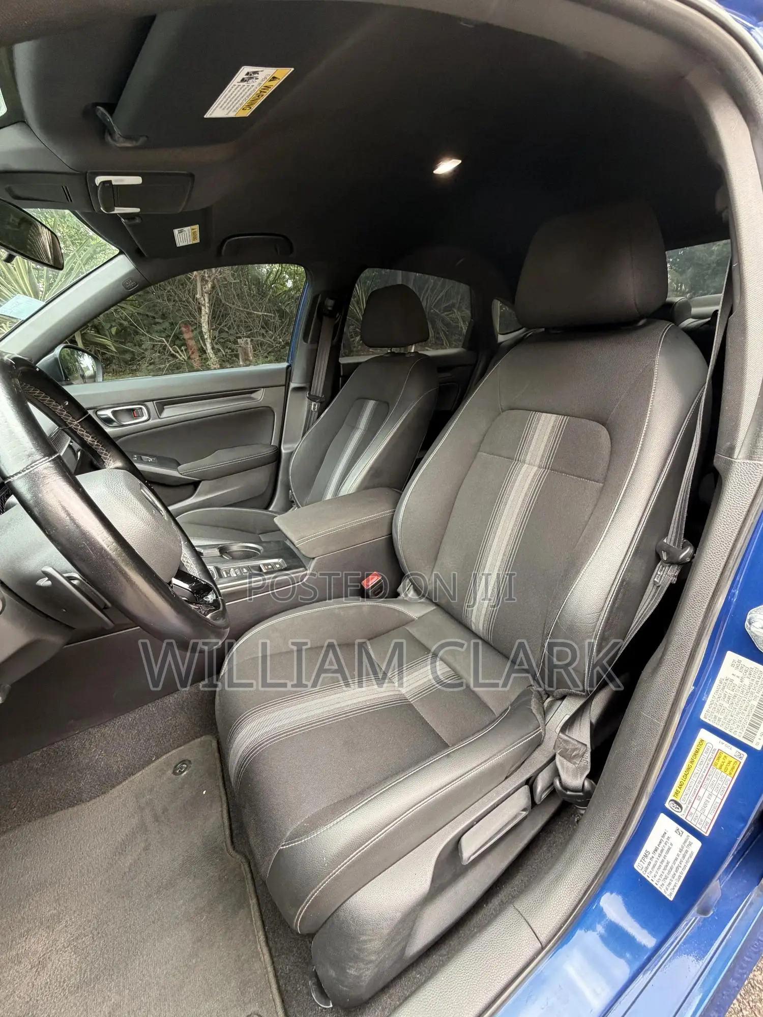 Honda Civic Sport 2022 Blue
