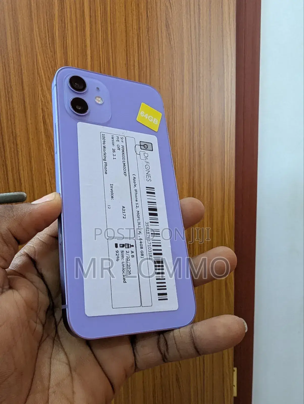 Apple iPhone 12 64 GB Purple