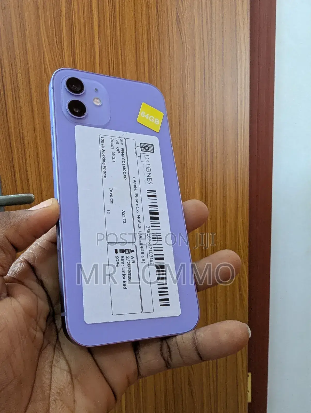 Apple iPhone 12 64 GB Purple