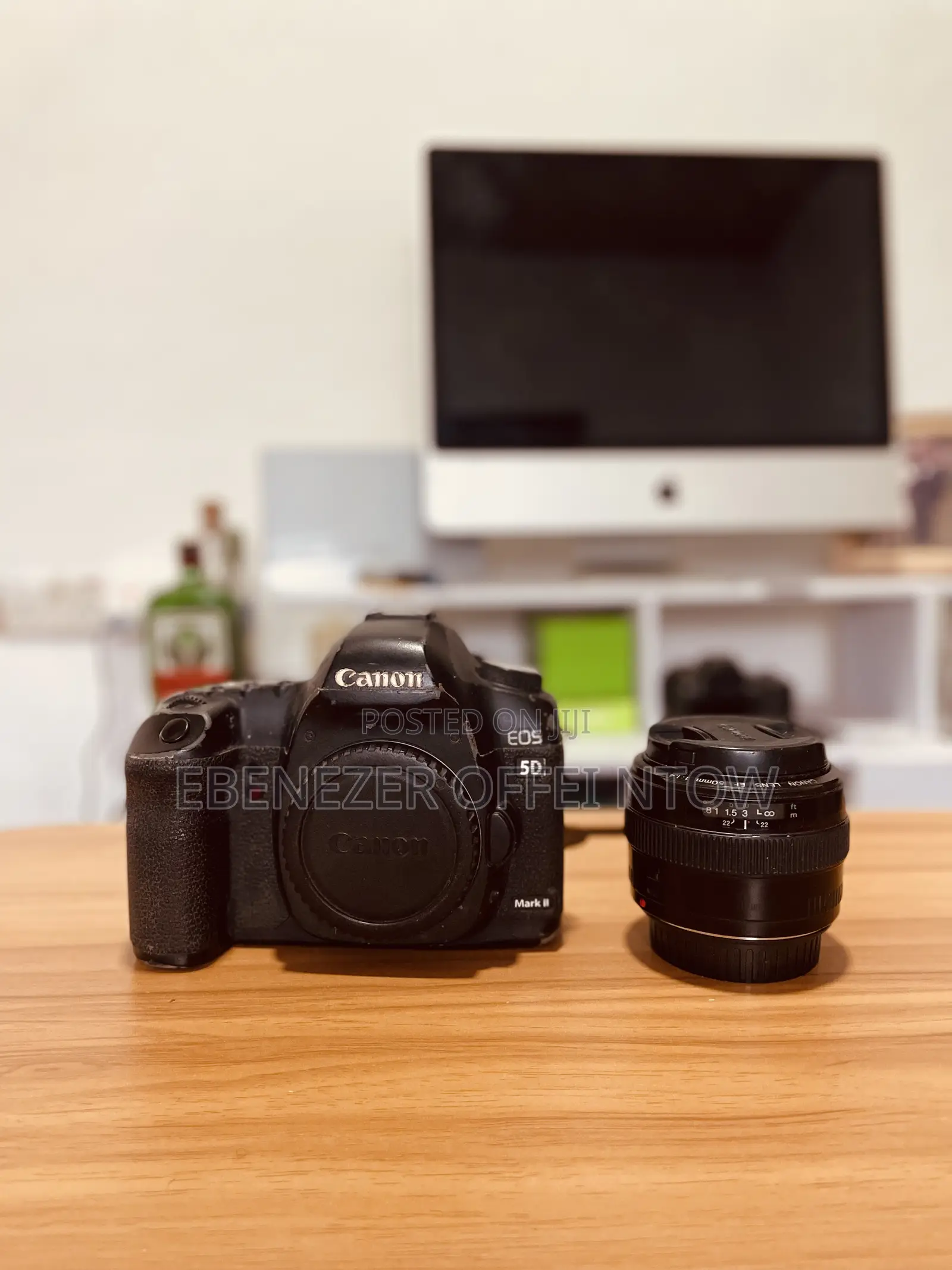 Canon 5d Mark 2 With 50mm Usm 1.2 Aperture
