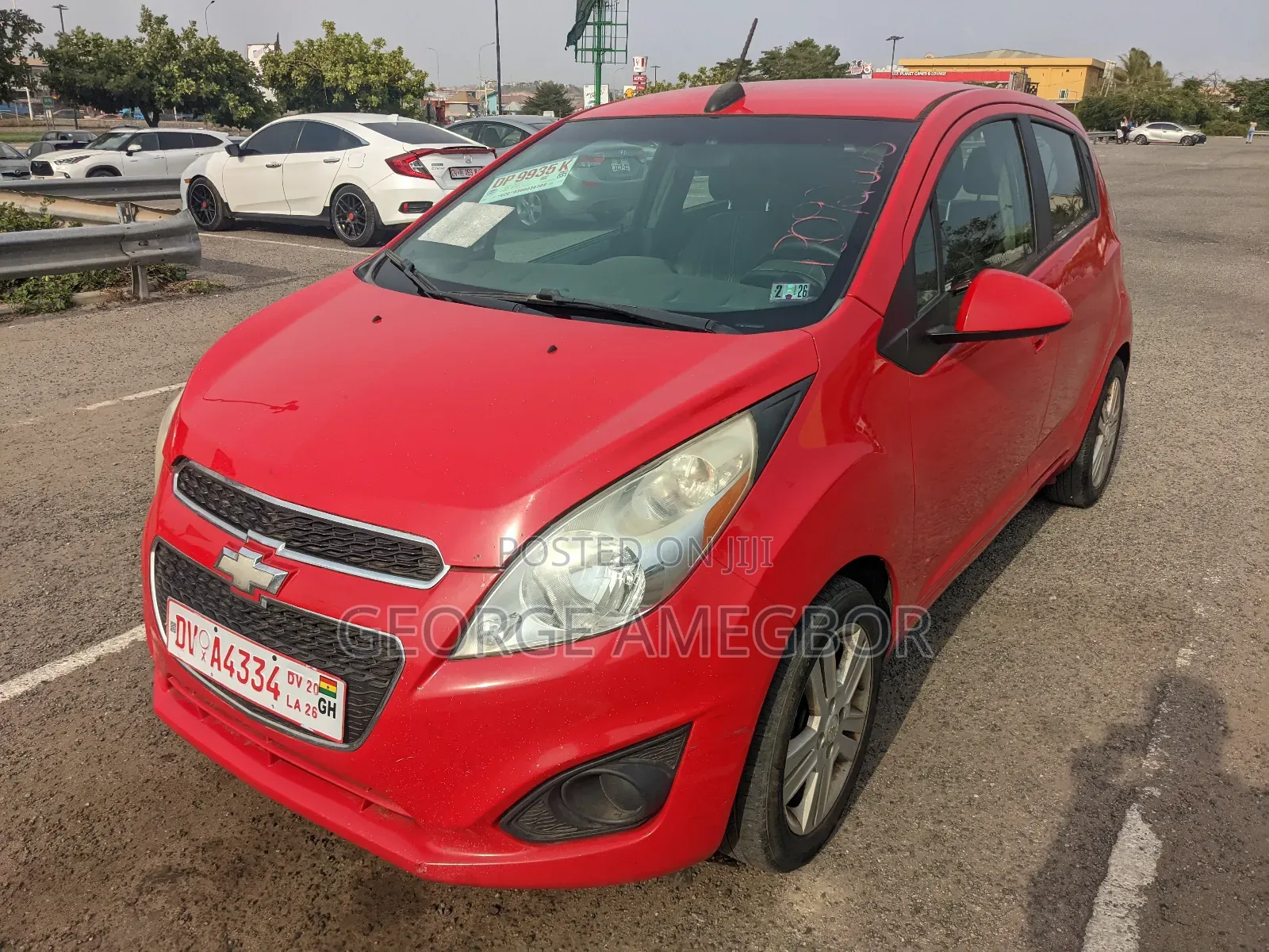 Chevrolet Spark 2015 Red
