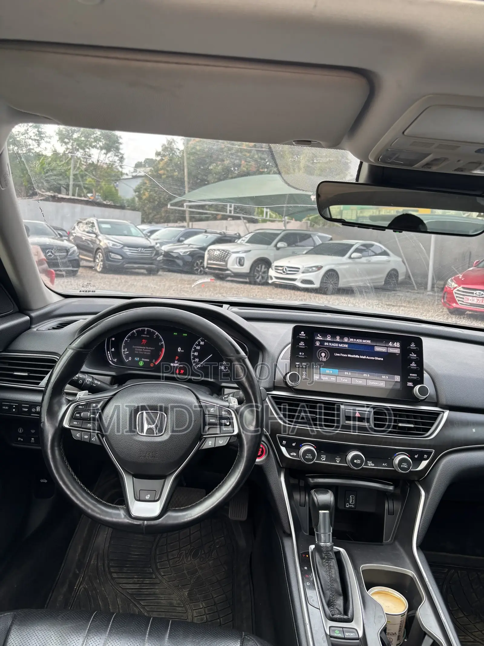 Honda Accord Touring 2018 Silver