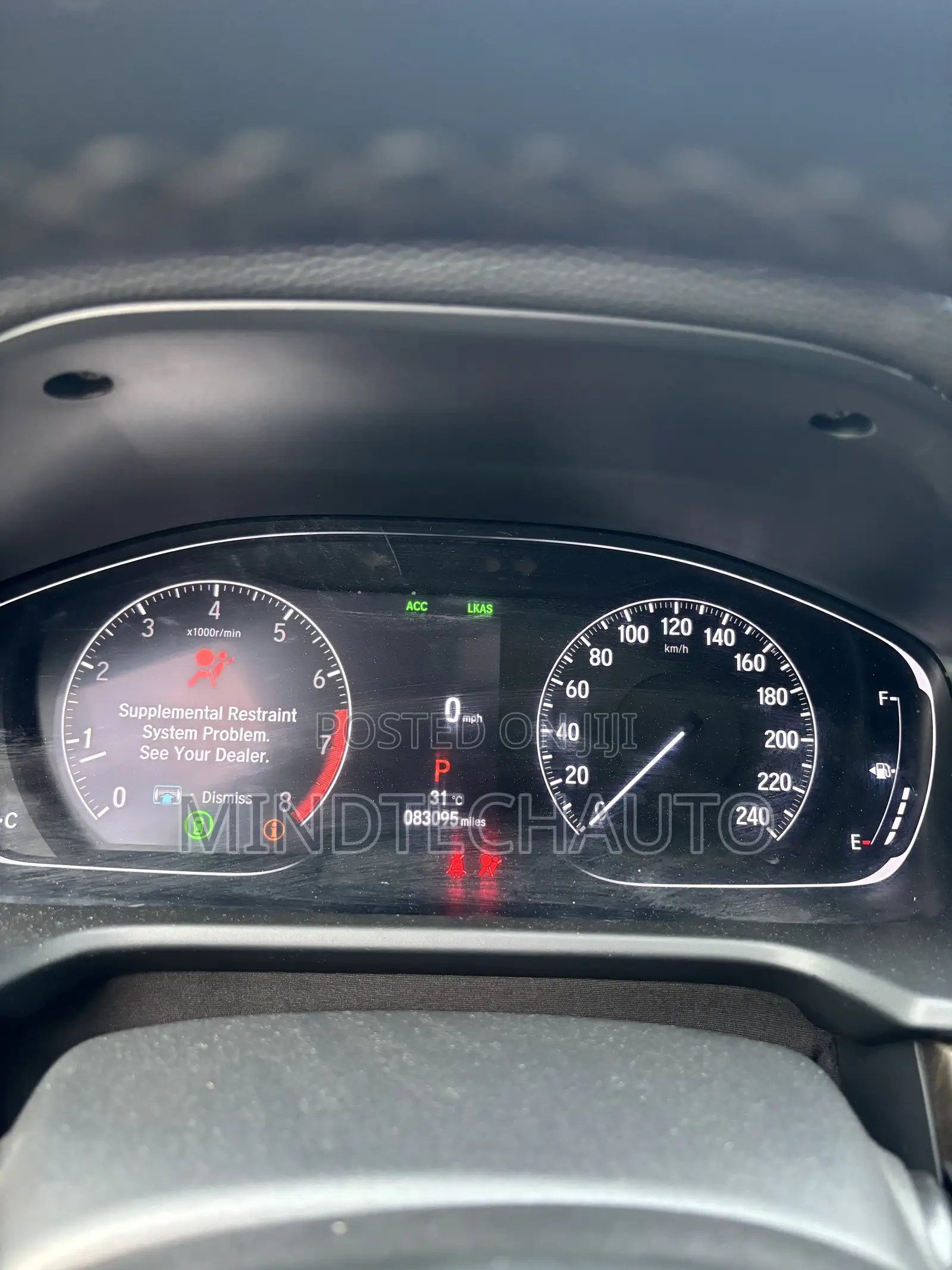 Honda Accord Touring 2018 Silver