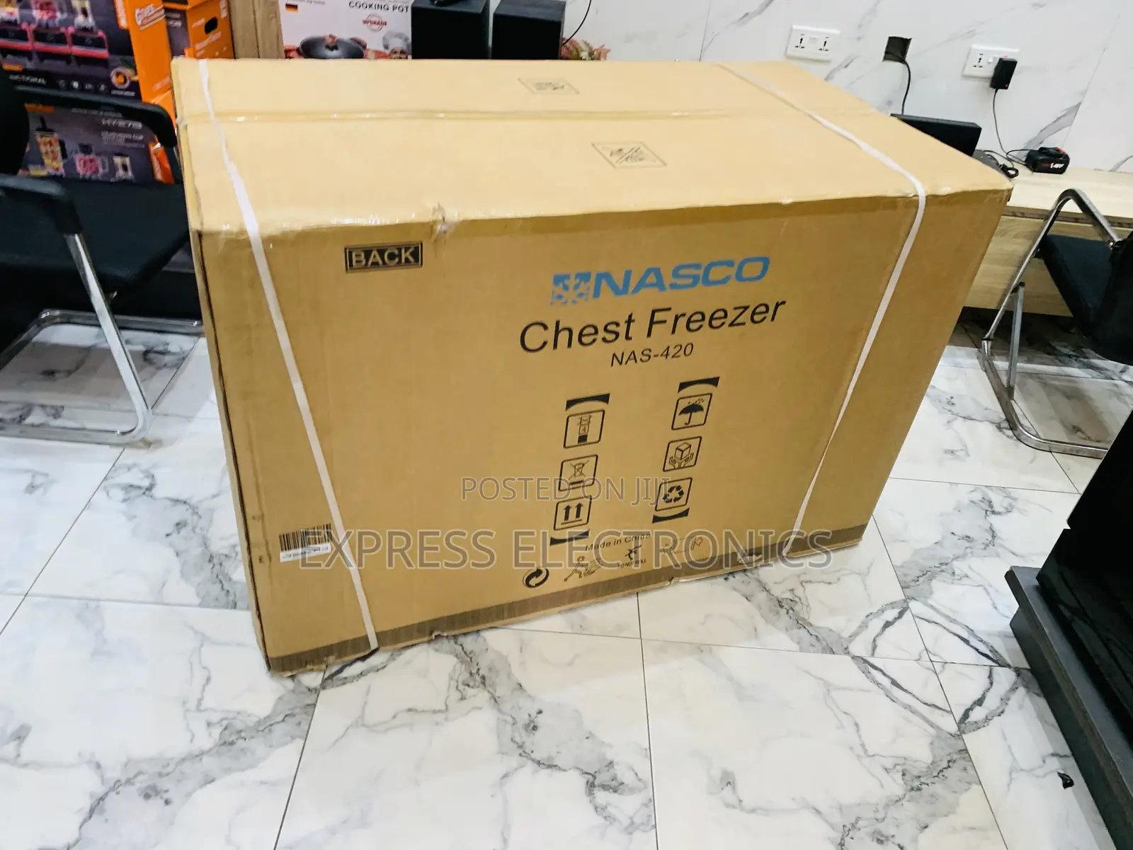 Very Cool Price Chest Freezer Single Door 380l Nasdf2-400