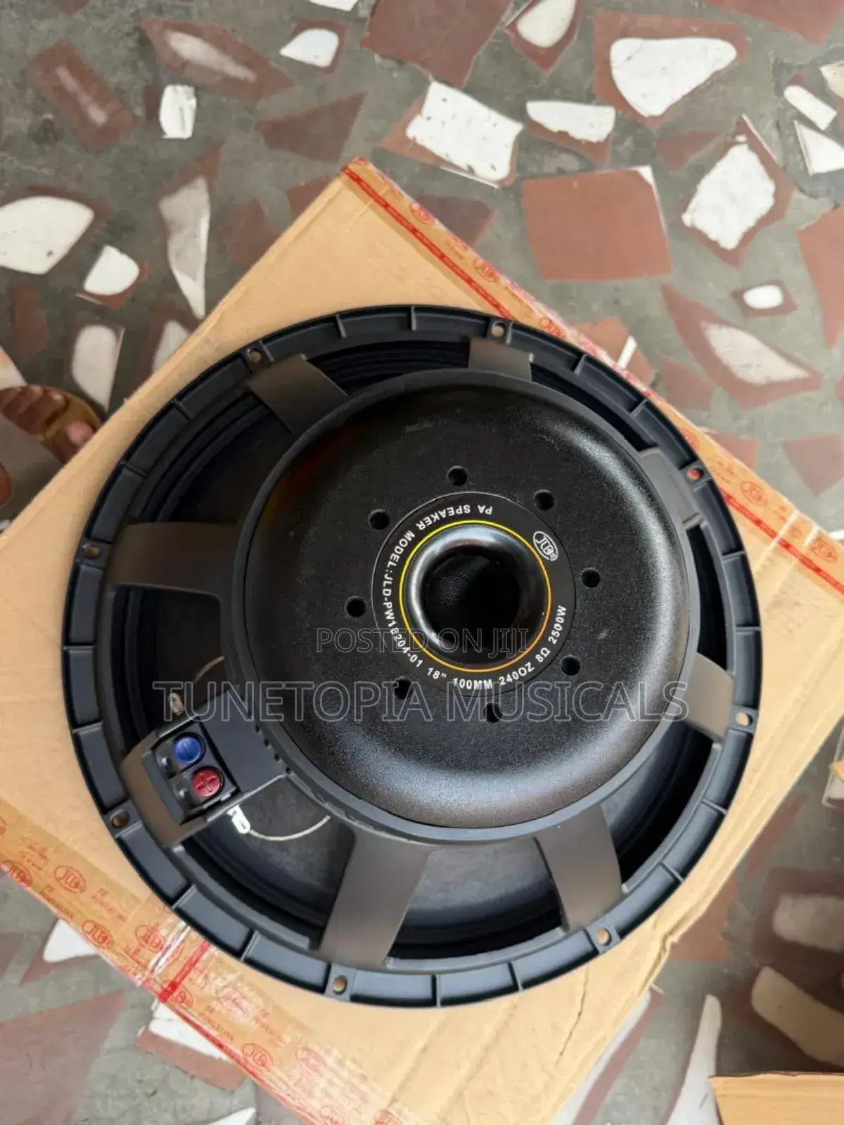 Jld 18-inch 2500watt Pair Of Naked Speaker/Subwoofer Jld-pw18204-01
