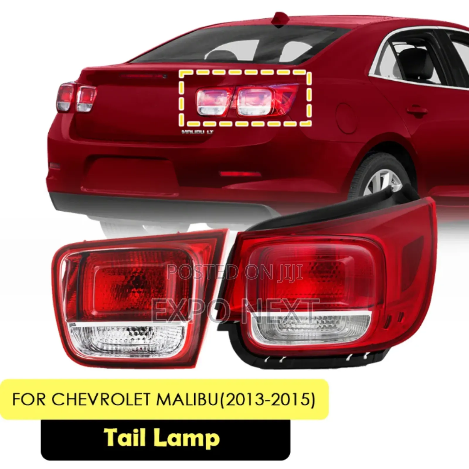 Chevrolet Malibu
2013-2015 Tail Light