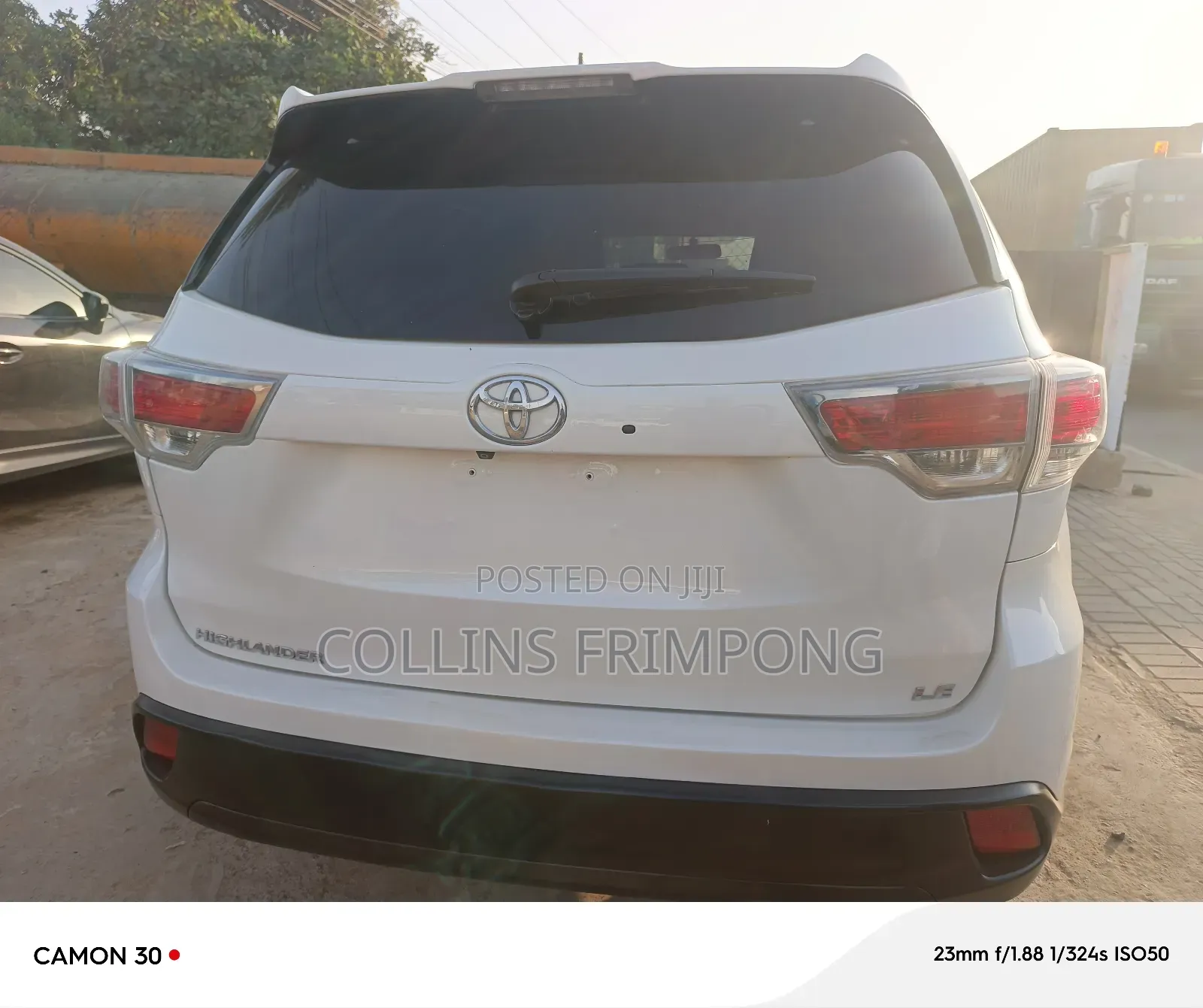 Toyota Highlander LE 4dr SUV (2.7L 4cyl 6A) 2014 White