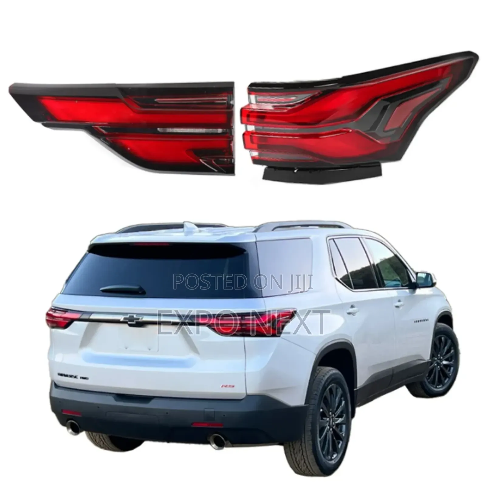 Chevrolet Traverse 2022-2024 Rear Led Tail Light Abs+Led
