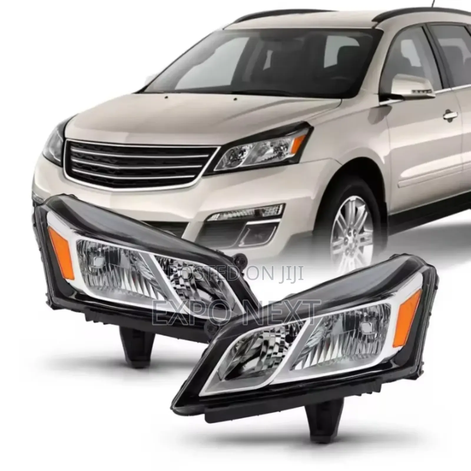 Headlights Suitable For 2013-2017 Chevrolet Traverse Halogen