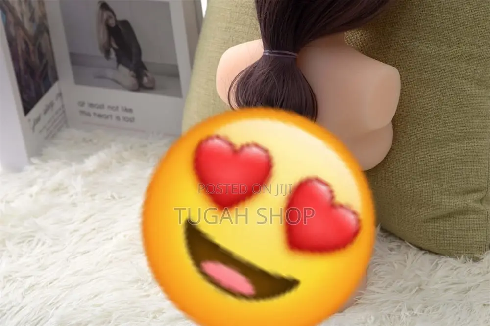 Soft Realistic Half Size Doll With Hair - Anal and Pussy