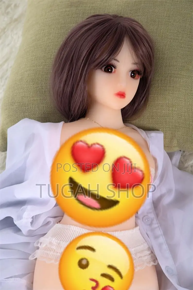 Soft Realistic Half Size Doll With Hair - Anal and Pussy