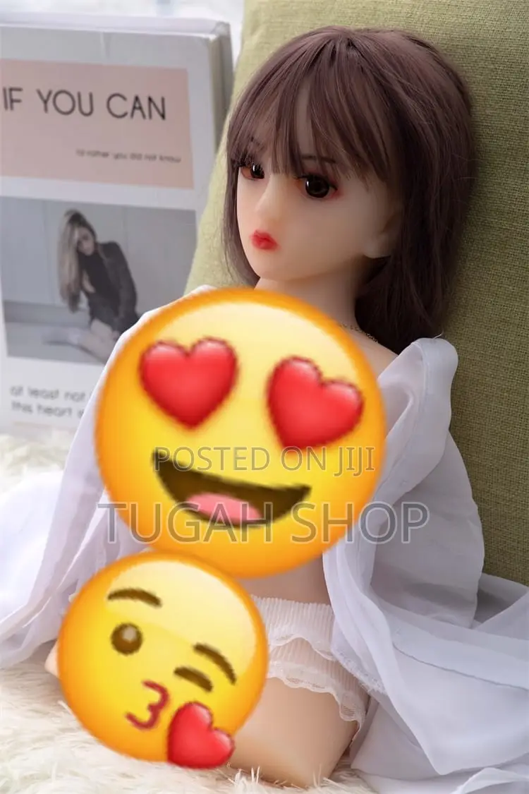 Soft Realistic Half Size Doll With Hair - Anal and Pussy