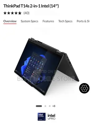 New Laptop Lenovo ThinkPad T14 16GB Intel Core Ultra 7 SSD 512GB