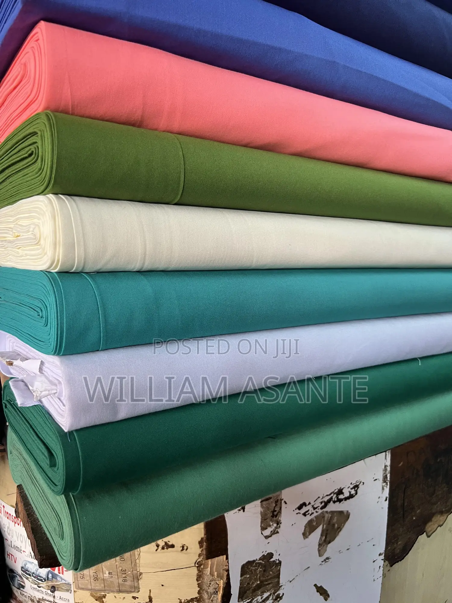 Fabric for Uniform in All Colors (Travera)