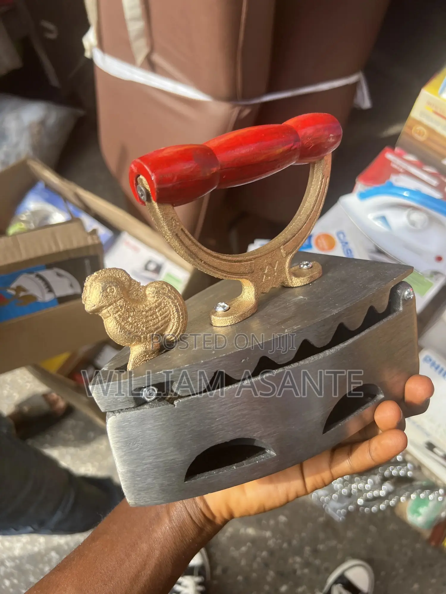 Charcoal Box Iron