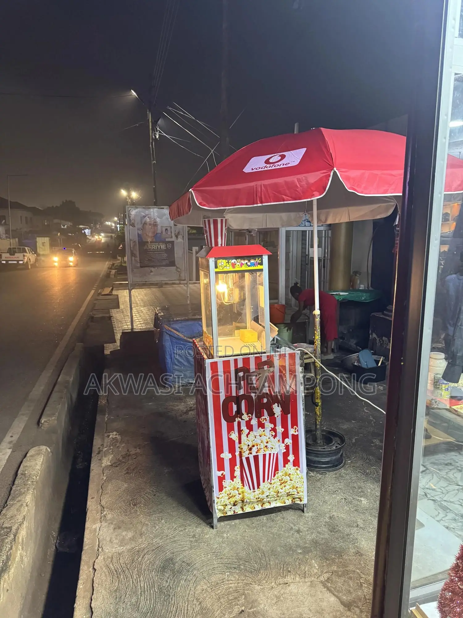 Electric Pop Corn Machine
