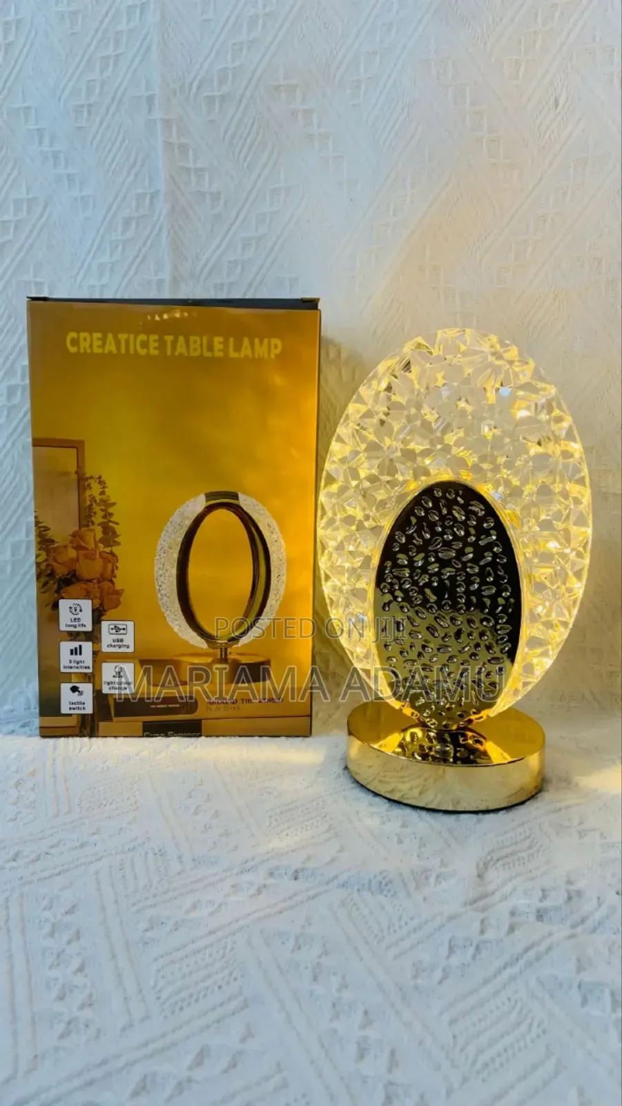Rechargeable Bedside Lamp