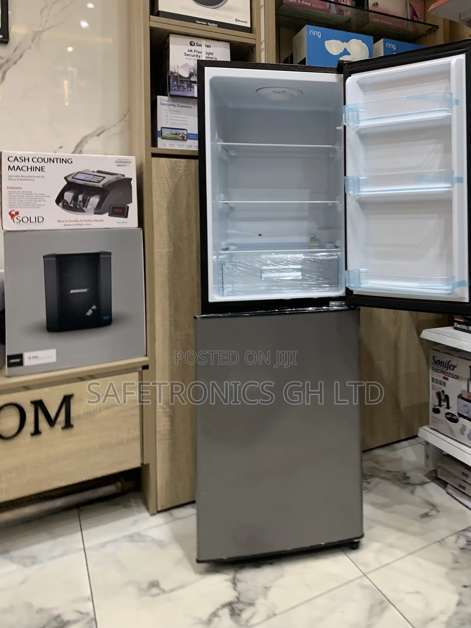 Super New Bottom Mount 158 Liters Nasco Nasd2-20 Grey Fridge