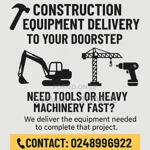Construction Equipment Sales Delivery