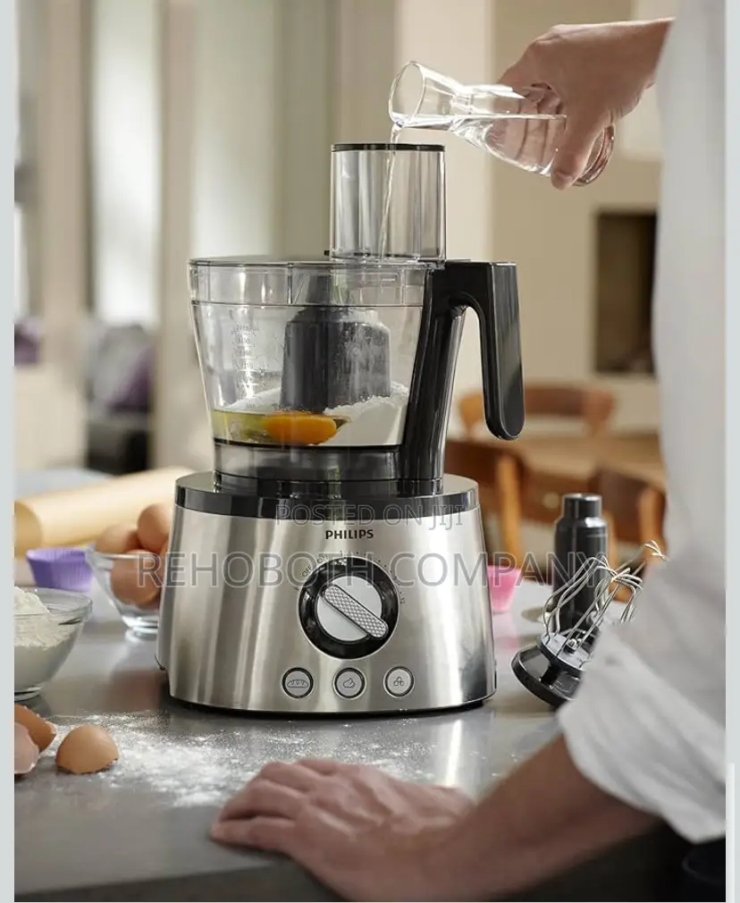 Philips 7000 Series Food Processor 1300w, 3.4l Bowl, 1.5l Jar, Blender