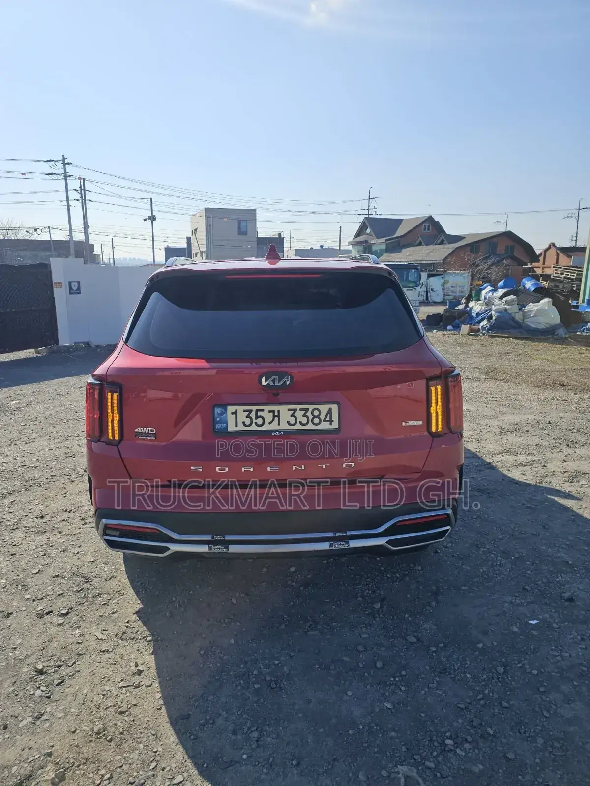 Kia Sorento SX Prestige 2021 Red