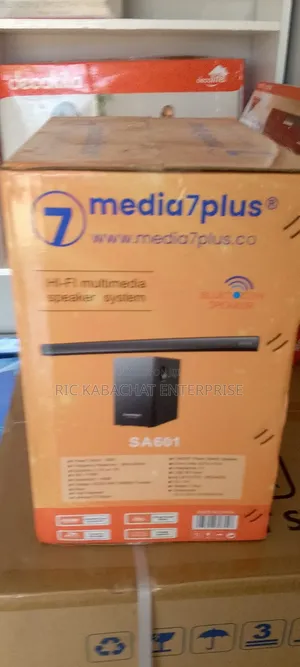 Sound Bar With Subwoofer 12"- Media 7